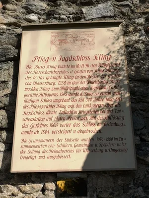 Schlossruine Kling — photo 11