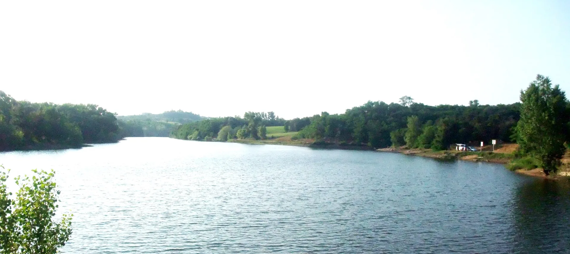 Lac de vert