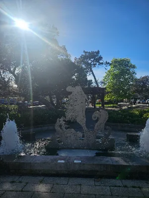 Fontaine-sculpture d'Hossegor