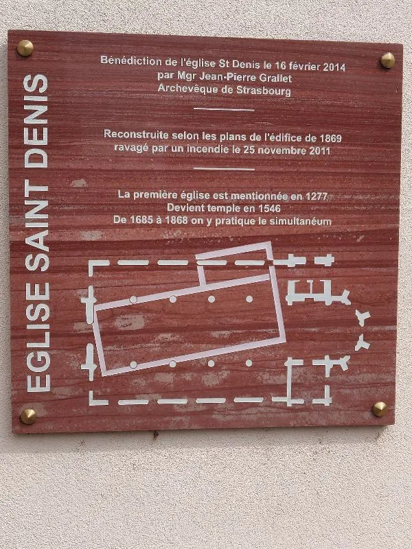 Église St Denis de Gerstheim