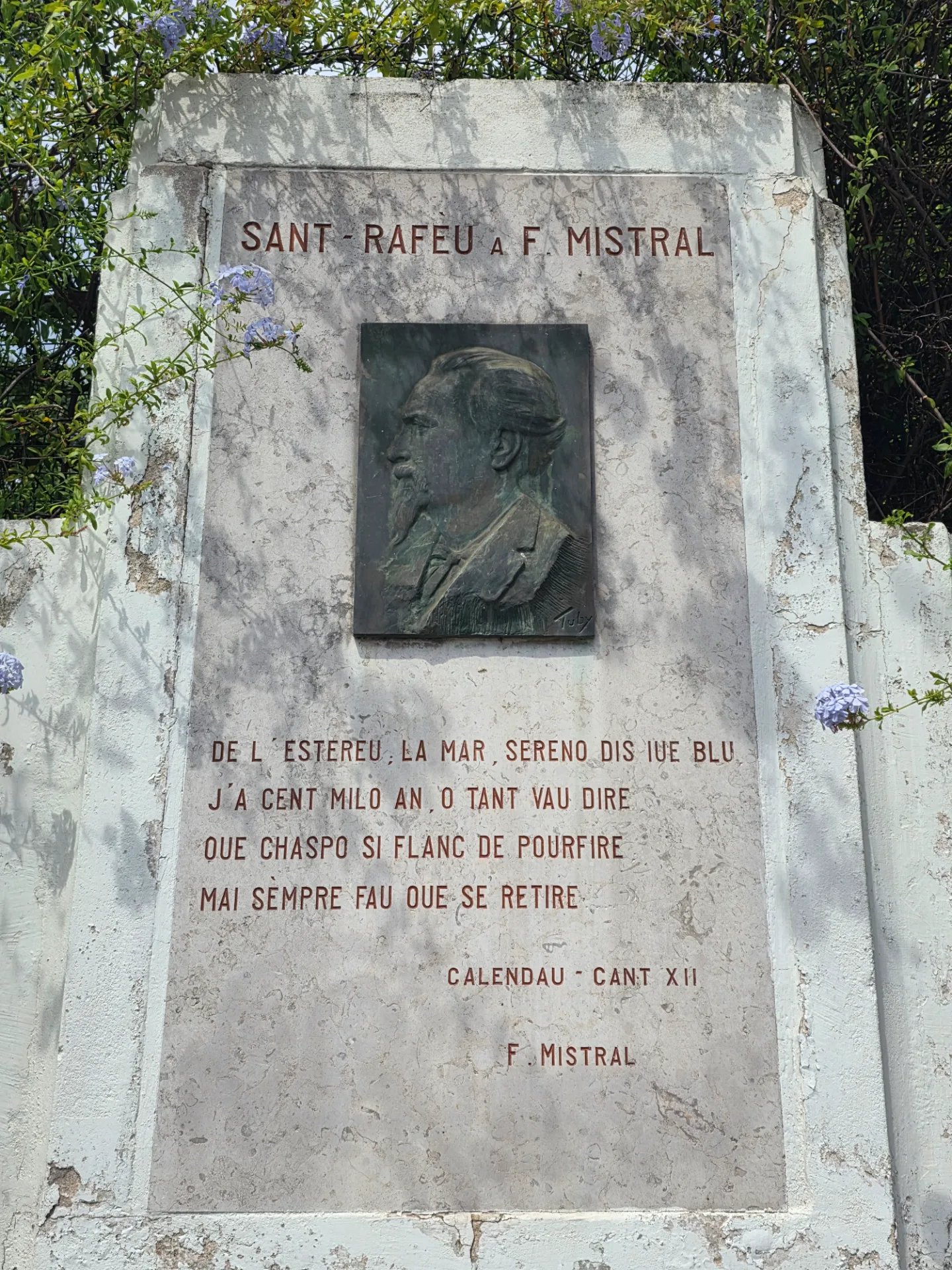 Hommage à Frédéric Mistral