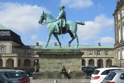 Statue équestre de Christian IX — photo 2