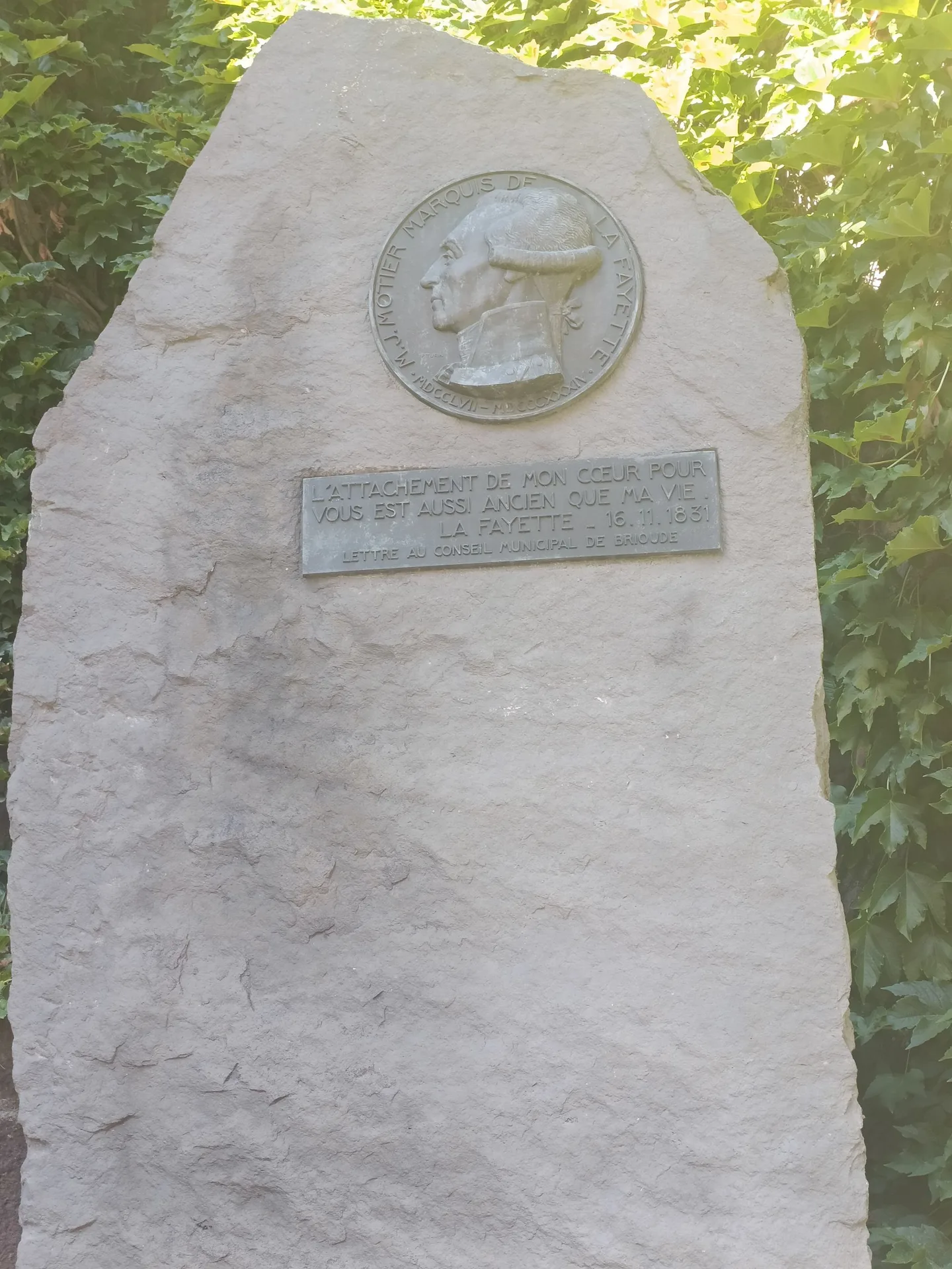 Monument a Lafayette