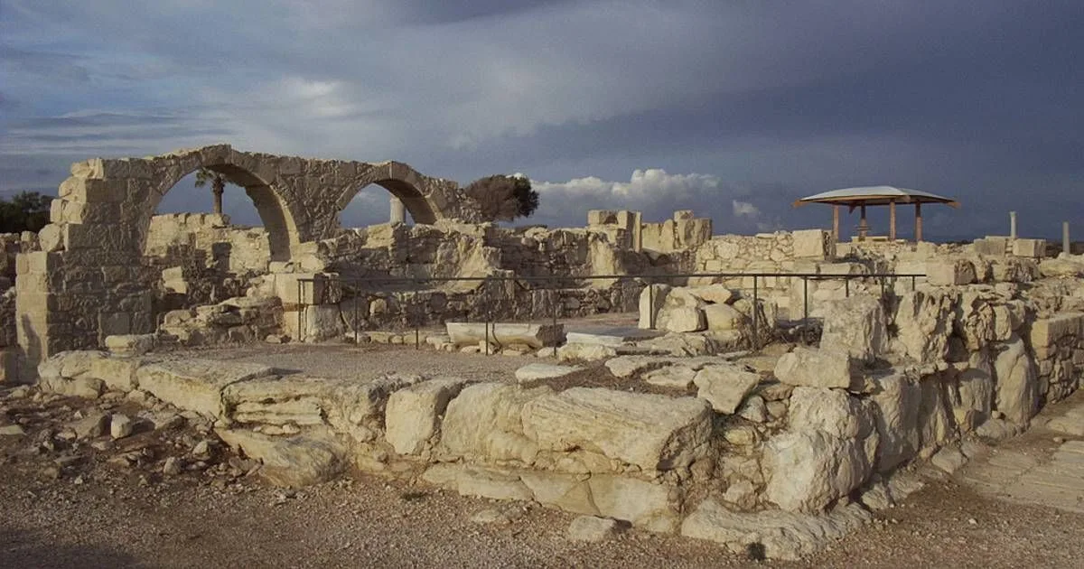 Ancienne cité romaine en ruine de Kourion