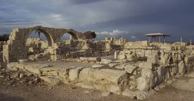 Ancienne cité romaine en ruine de Kourion