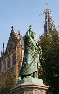 Statue de Laurens Jansz Coster