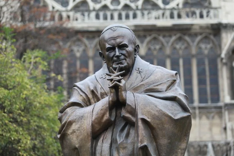 Statue de Jean-Paul II