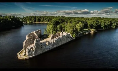 Kokneses castle ruins 1209 year — photo 3
