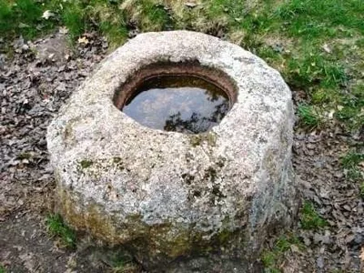 Ulmale pein bowl stone Shaped hollow — photo 2