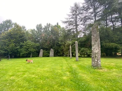 The standing stones at Grinde — photo 3