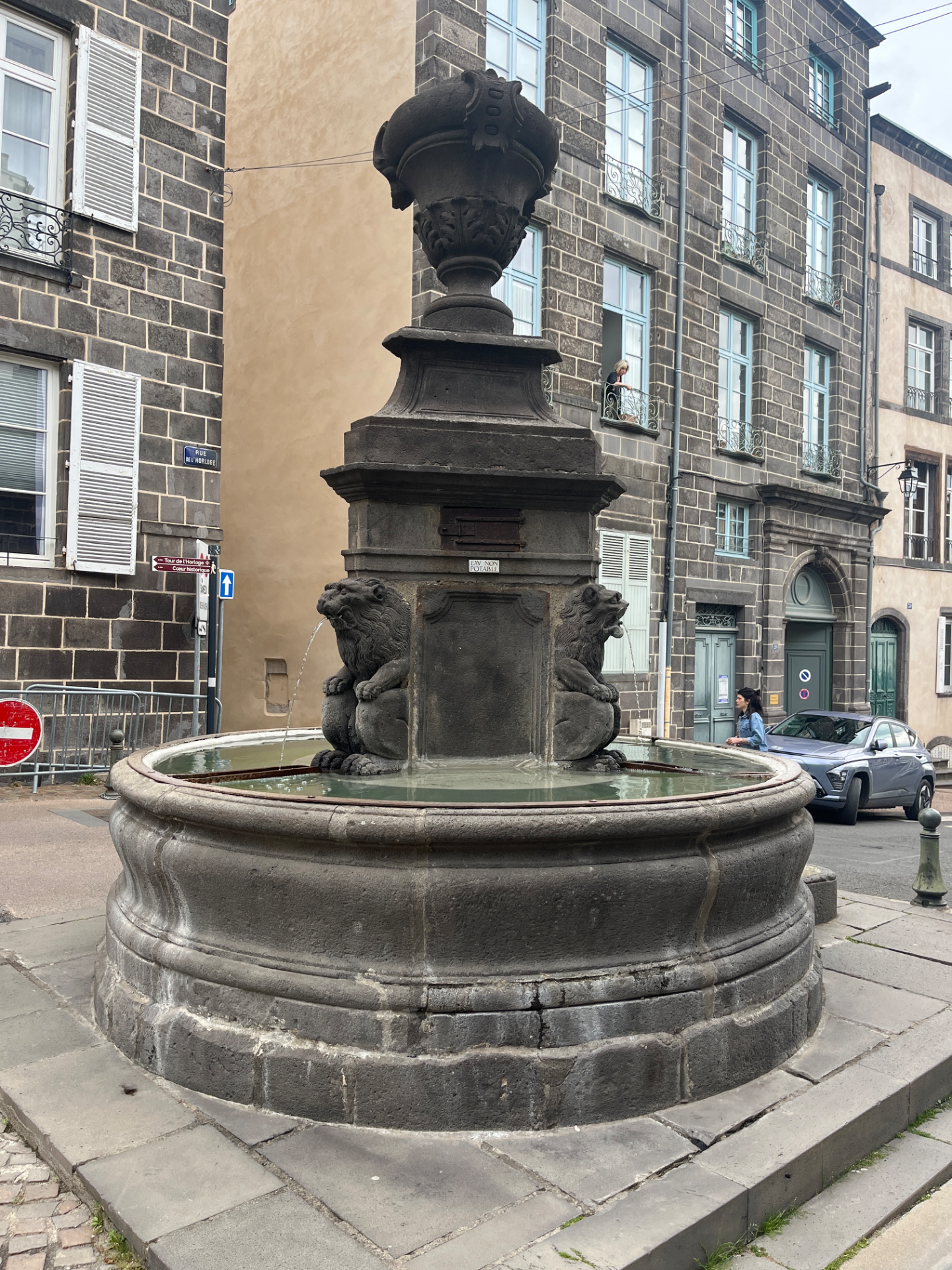 La fontaine aux lions