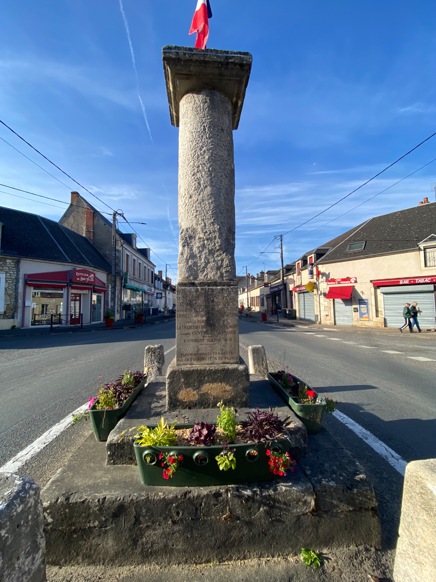 Borne centrale de France