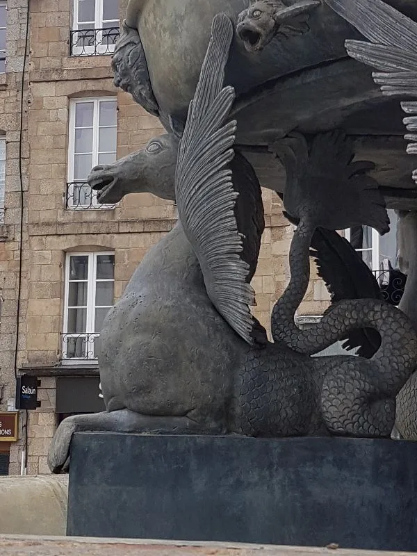 Place du centre de Guingamp
