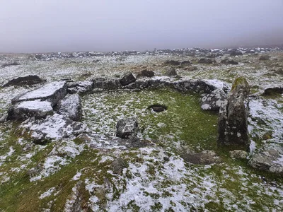 Grimspound bronze age settlement. — photo 2