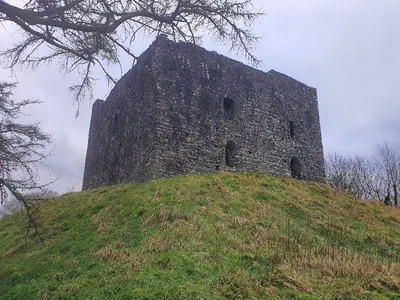 Lydford Viking rune stone and castle — photo 5