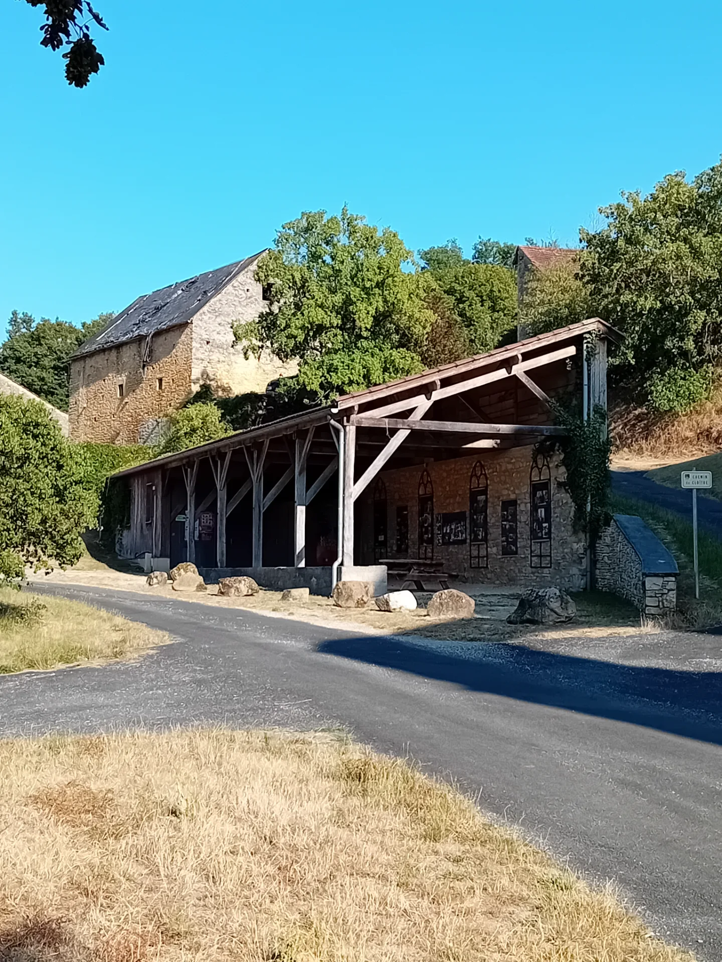 Halle historique de l'abbaye Nouvelle