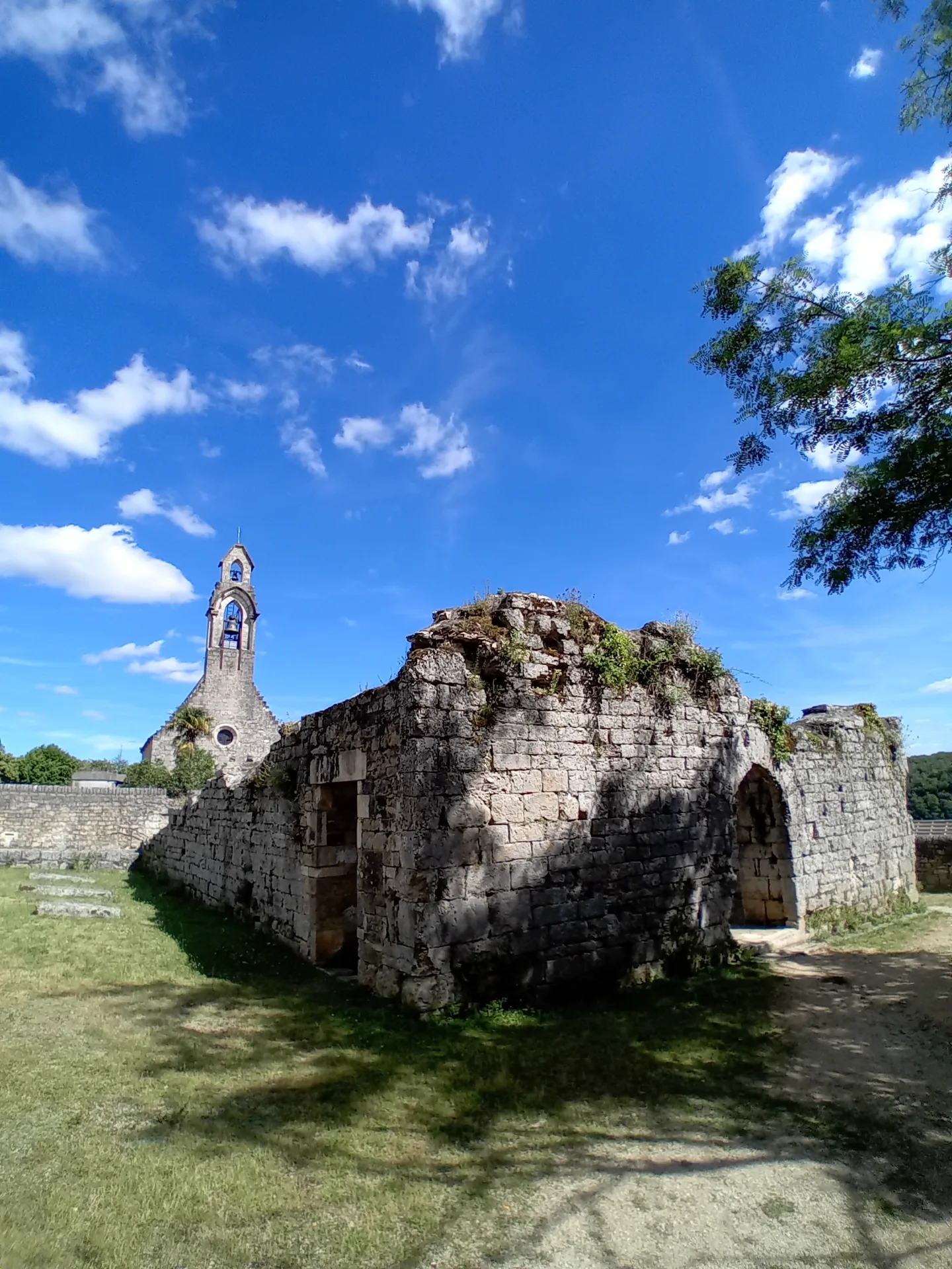 Ruines de l'hospitale de Rocamadours