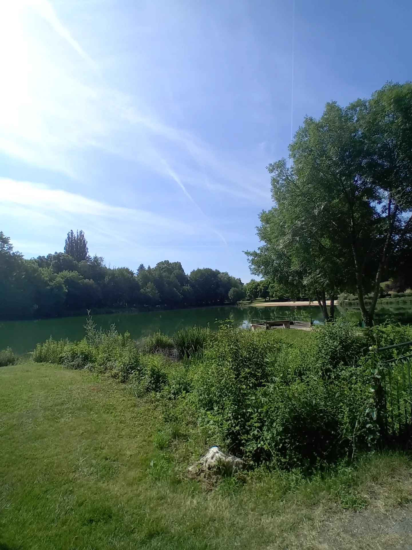 Plan d'eau de Lamothe Fénelon