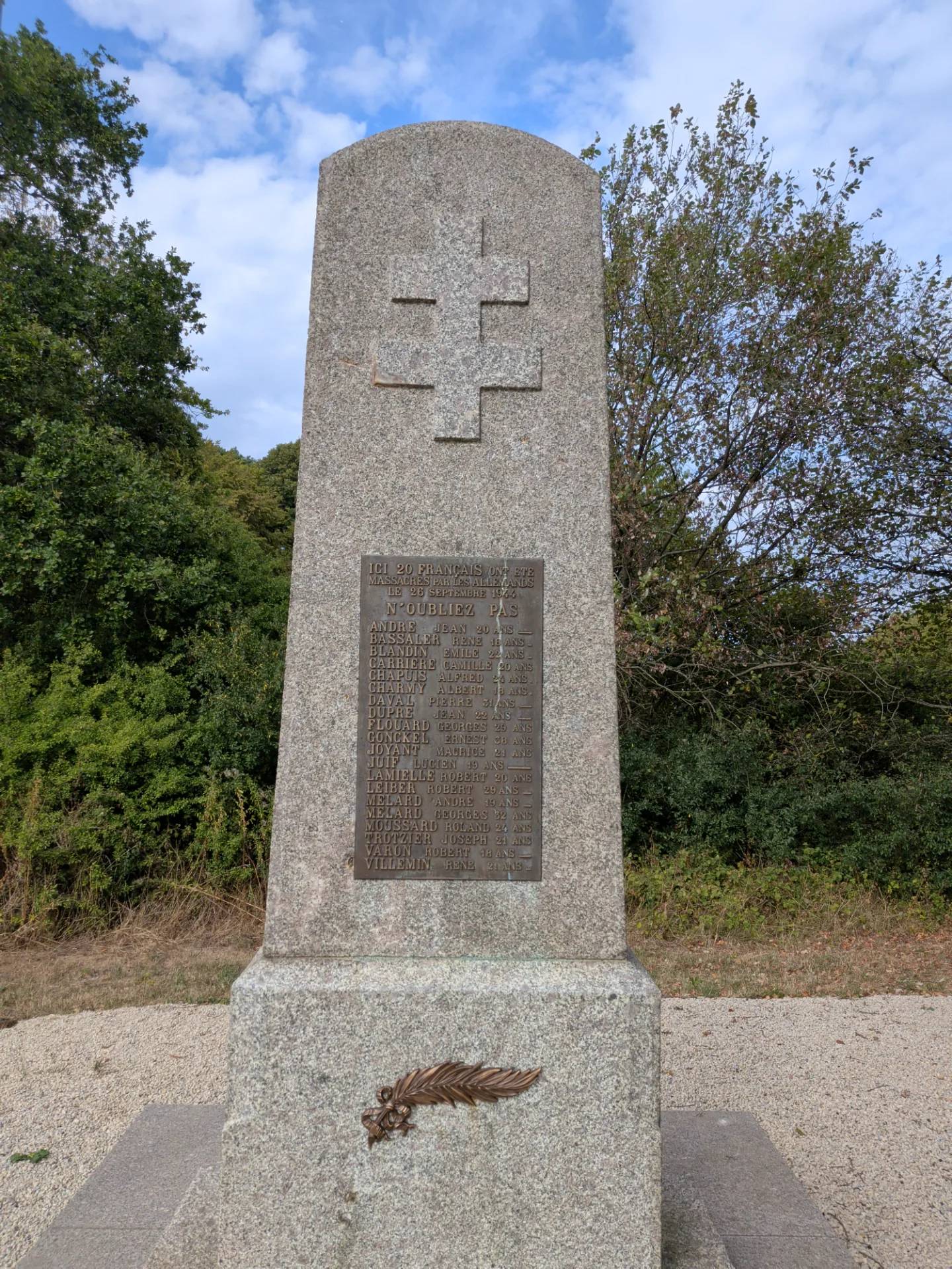 Monument du maquis de Chérimont