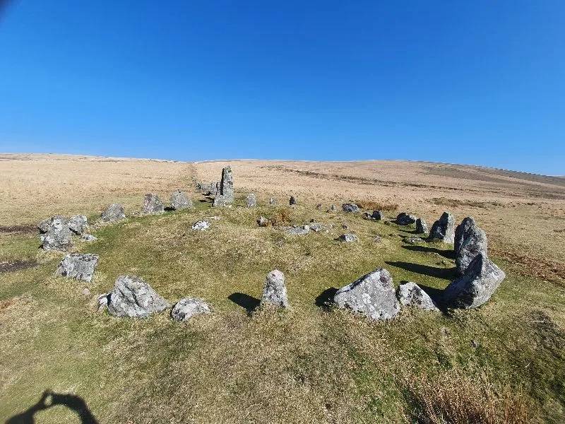 Hingston Hill stone circle and stone row