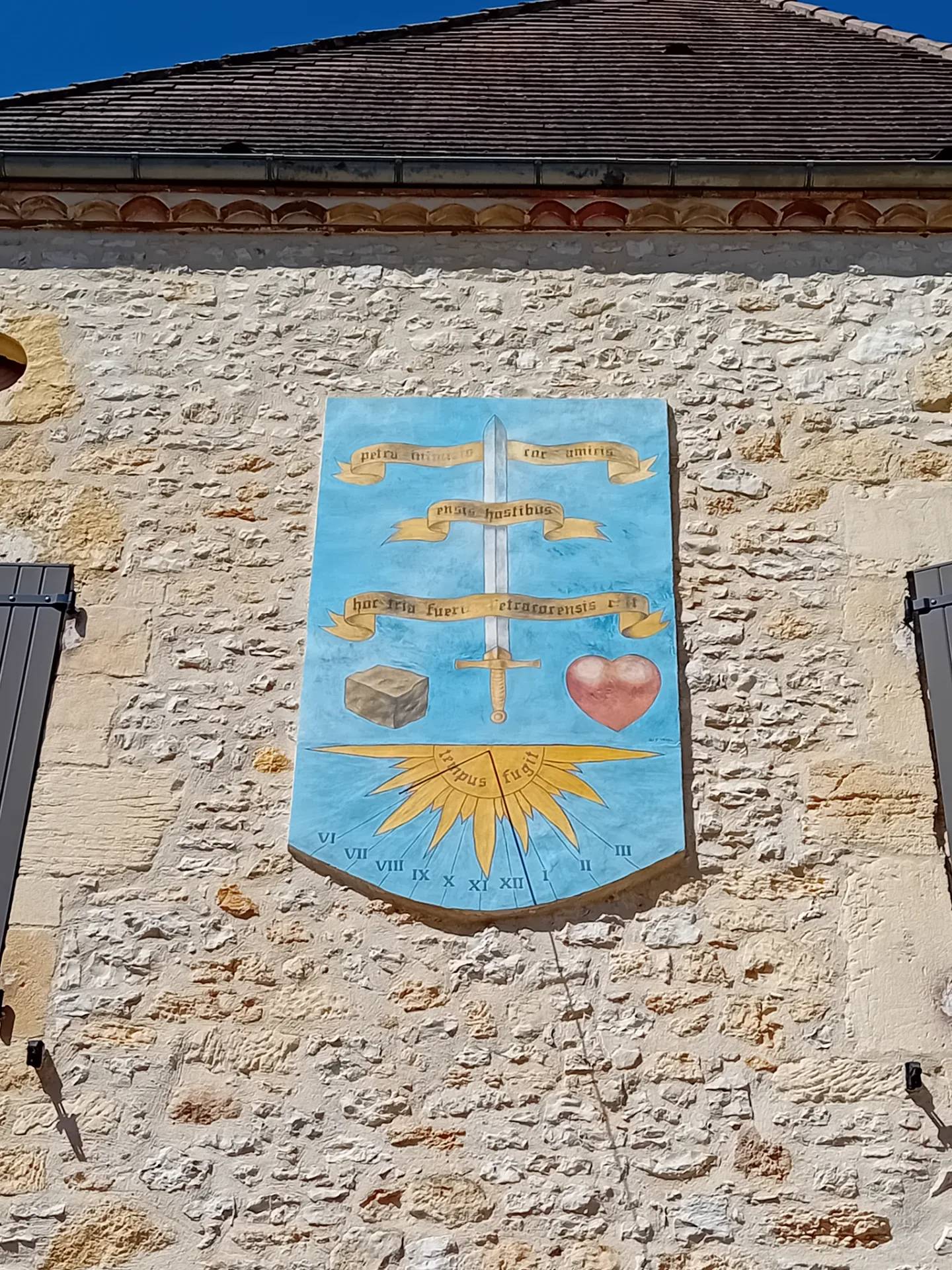 Cadran solaire de St Aubin de Nabirat